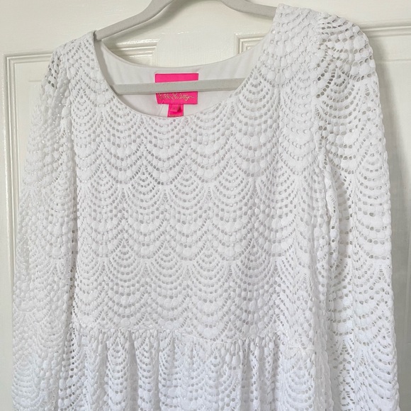 NEW Lilly Pulitzer Geanna Scallop Swing Dress - Picture 6 of 7